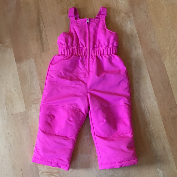 HEALTHTEX | Hot Pink Insulated Snow Bib Pants - Picture 1 of 9